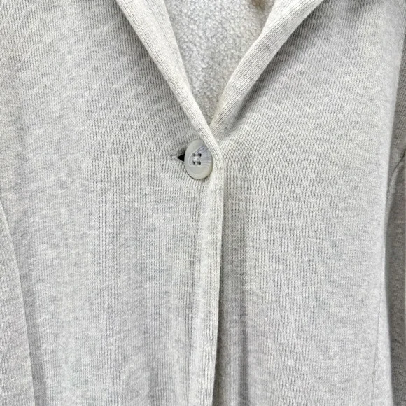 Merona Fleece Hoodie Heather Grey Womens Size XL Cozy Warm Sherpa Lined Hood NWT - Picture 3 of 16